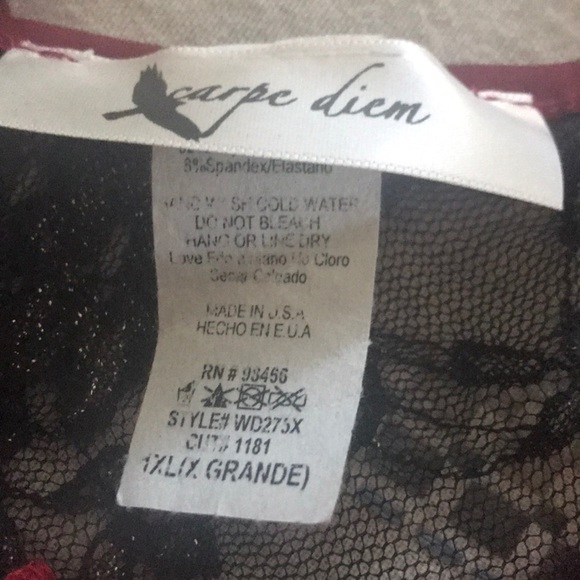 ⭐️SALE⭐️ Red Dress with Lace back NWT - Picture 7 of 8